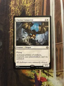 Clarion Conqueror [Tarkir: Dragonstorm] MTG NM - Image 1
