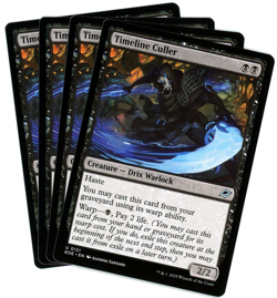 x4 Timeline Culler - 0121 - Edge of Eternities - MTG - NM Ships Now - Image 1
