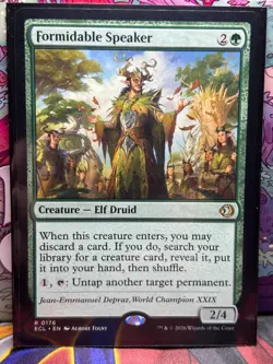 Formidable Speaker Lorwyn Eclipsed Gem Mint MTG - Image 1