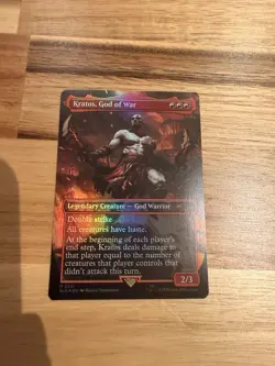 MTG Secret Lair x God of War: Greek FOIL Edition. 5 x Singles set - Image 1