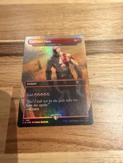 MTG Secret Lair x God of War: Greek FOIL Edition. 5 x Singles set - Image 3