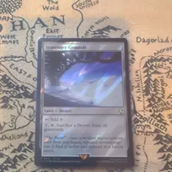 Scavenger Grounds (Surge Foil) Commander: Final Fantasy Foil MAGIC MTG NM - Image 1