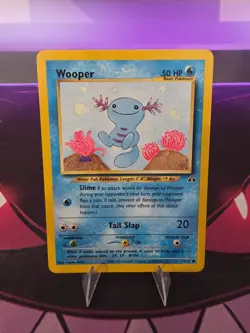 Wooper 71/75 Pokemon TCG Neo Discovery Unlimited LP - Image 1
