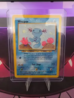Wooper 71/75 Pokemon TCG Neo Discovery Unlimited LP - Image 3