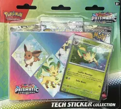 Brand New Tech Sticker Collection Prismatic Evolutions Pokemon Trading Card Game - Image 1