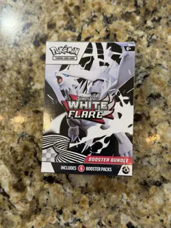 Pokemon TCG: Scarlet & Violet White Flare Booster Bundle 6 Packs Factory Sealed - Image 1