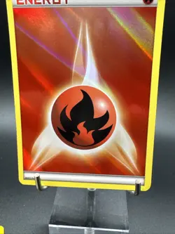 Pokemon Fire Energy Red 2013 Card Holo - Image 3