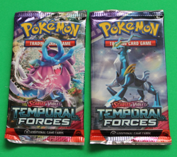 POKEMON SCARLET & VIOLET TEMPORAL FORCES 2 BOOSTER PACKS SEALED - Image 1