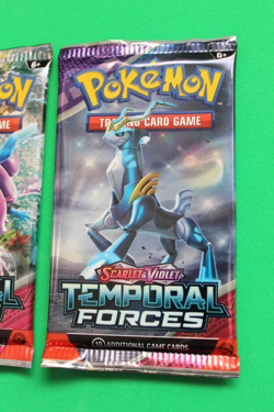 POKEMON SCARLET & VIOLET TEMPORAL FORCES 2 BOOSTER PACKS SEALED - Image 3