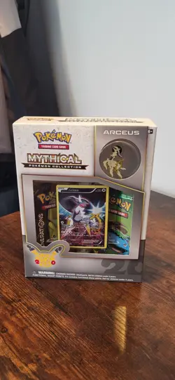 Pokemon Mythical Collection Box (20th Anniversary) - Arceus - SEALED - Image 1