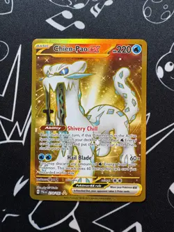 Chien-Pao EX 274/193 Pokemon TCG S&V Paldea Evolved Hyper Rare English - Image 1