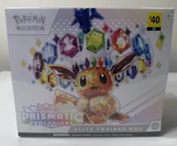 🔥🔥Pokemon Prismatic Evolutions ETB Elite Trainer Box NEW Factory Sealed🔥🔥 - Image 1