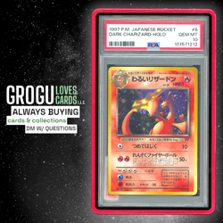 Pokemon - 1997 Japanese Rocket - Dark Charizard #6 Holo - PSA 10 GEM MINT - Image 1