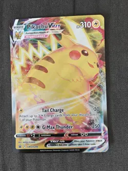 JUMBO Pikachu VMAX SWSH286 Black Star Promos Holo Pokemon TCG 2023 NM OVERSIZED - Image 1