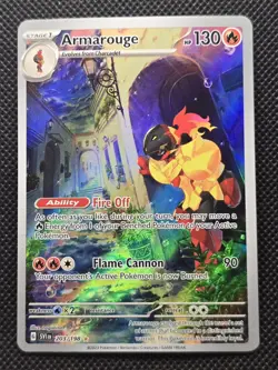 Armarouge 203/198 SV01: Scarlet & Violet Base Set Illustration Rare Pokemon TCG - Image 1