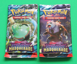 POKEMON SCARLET & VIOLET TWIGHT MASQUERADE 2 BOOSTER PACKS SEALED - Image 1