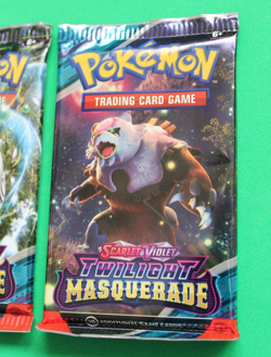 POKEMON SCARLET & VIOLET TWIGHT MASQUERADE 2 BOOSTER PACKS SEALED - Image 3