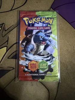 Pokemon Ex Fire Red Leaf Green Vintage Blastoise Booster Pack Sealed - Image 1