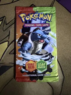 Pokemon Ex Fire Red Leaf Green Vintage Blastoise Booster Pack Sealed - Image 2