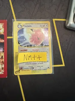 Pokemon Clefable 7/165 Expedition 2002 Holo Rare🔥PSA Grade🔥166💎NM ++💎 - Image 1