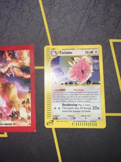 Pokemon Clefable 7/165 Expedition 2002 Holo Rare🔥PSA Grade🔥166💎NM ++💎 - Image 2