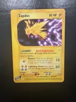Zapdos 044/147 Aquapolis Regular Vintage Pokemon TCG - Image 1