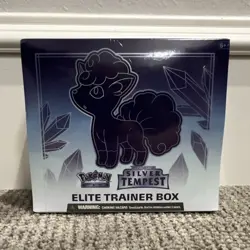 Pokemon Silver Tempest Elite Trainer Box Alolan Vulpix - Image 1