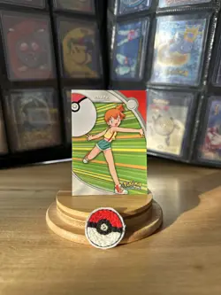 2002 Pokemon Topps Heroes & Villains #HV7 Misty - Blue Label - NM - Image 1
