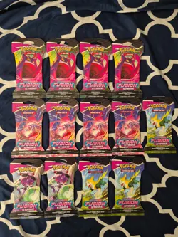 13X-Pokemon Fusion Strike Sleeved Booster Packs SEALED!!! - Image 1