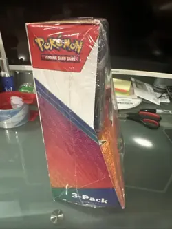 Pokemon TCG Paldean Fates Sam’s Club Exclusive 3 Tin Pack - Factory Sealed - Image 3