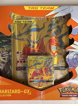 POKEMON Tag Team GX Reshiram & Charizard Premium Collection Box - Image 2