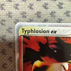 Pokemon TCG Typhlosion EX 99/100 EX Sandstorm Ultra Rare 2003 NM - Image 3
