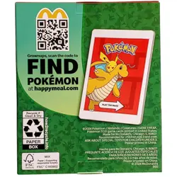 10 McDonald’s 2025 Pokemon Packs Charizard #4 Happy Meal Packs Dragon Discovery - Image 3