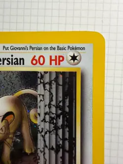 Pokemon TCG Giovanni's Persian 8/132 Gym Challenge Holo Rare Unlimited - Image 4