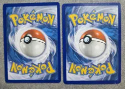 Pokemon Manaphy XY190 & Jirachi XY195 Black Star Promo Holo Pokemon Cosmos Foil - Image 2