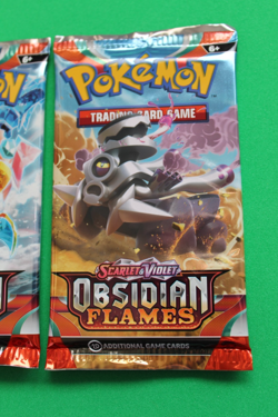 POKEMON SCARLET & VIOLET OBSIDIAN FLAMES 2 BOOSTER PACKS SEALED - Image 3