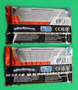 POKEMON SCARLET & VIOLET OBSIDIAN FLAMES 2 BOOSTER PACKS SEALED - Image 4