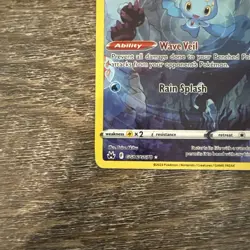 Pokemon TCG Manaphy GG06/GG70 Crown Zenith: Galarian Gallery Full Art Holo - Image 2