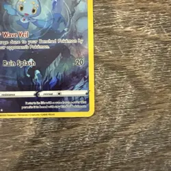 Pokemon TCG Manaphy GG06/GG70 Crown Zenith: Galarian Gallery Full Art Holo - Image 3