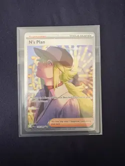 Pokemon N's Plan 170/086 Sv: Black Bolt Holo Trainer Special Illustration Rare - Image 1
