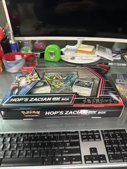 Pokemon TCG Hop’s Zacian ex Box Factory Sealed - Mint - Image 2