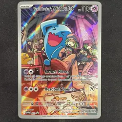 2025 Pokemon Scarlet & Violet Promo SVP #203 Team Rocket's Wobbuffet - Image 1