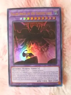 Yu-gi-oh! Fallen Angel of the Golden Land ALIN-EN036 Ultra Rare 1st Edition - Image 1