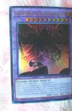 Yu-gi-oh! Fallen Angel of the Golden Land ALIN-EN036 Ultra Rare 1st Edition - Image 2