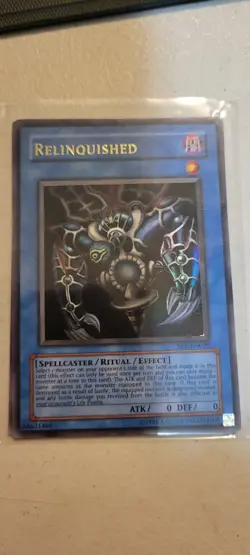 Yugioh Relinquished SDP-001 Ultra Rare 1st Edition Pack Fresh Never Played - Image 1