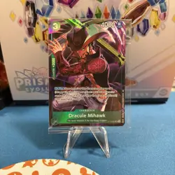Dracule Mihawk ST12-003 One Piece Illustration Box Vol.3 Promo Sealed 🔥 - Image 1