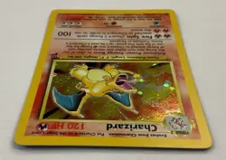Vintage Pokemon TCG Charizard Base Set 4/130 Holo Card 1999-2000 RARE! - Image 3