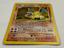 Vintage Pokemon TCG Charizard Base Set 4/130 Holo Card 1999-2000 RARE! - Image 5