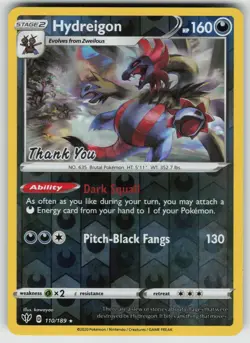 Hydreigon - [Thank You] Promo Miscellaneous Cards & Products 110/189 NM - Image 1