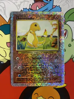 Charmander 70/110 Legendary Collection 2002 Reverse Holo Pokemon Card TCG MP/LP - Image 1